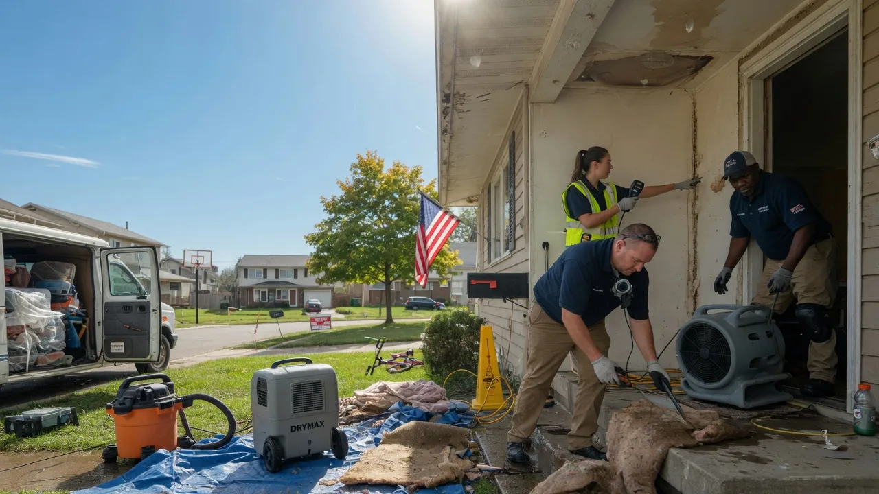 Water Damage Restoration in Treece, KS near me